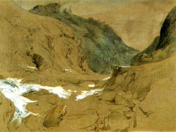 John Ruskin the pass of faido on the st gotthard